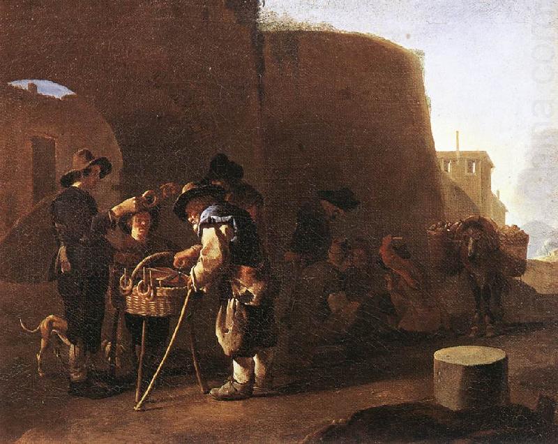 LAER, Pieter van The Cake Seller af china oil painting image